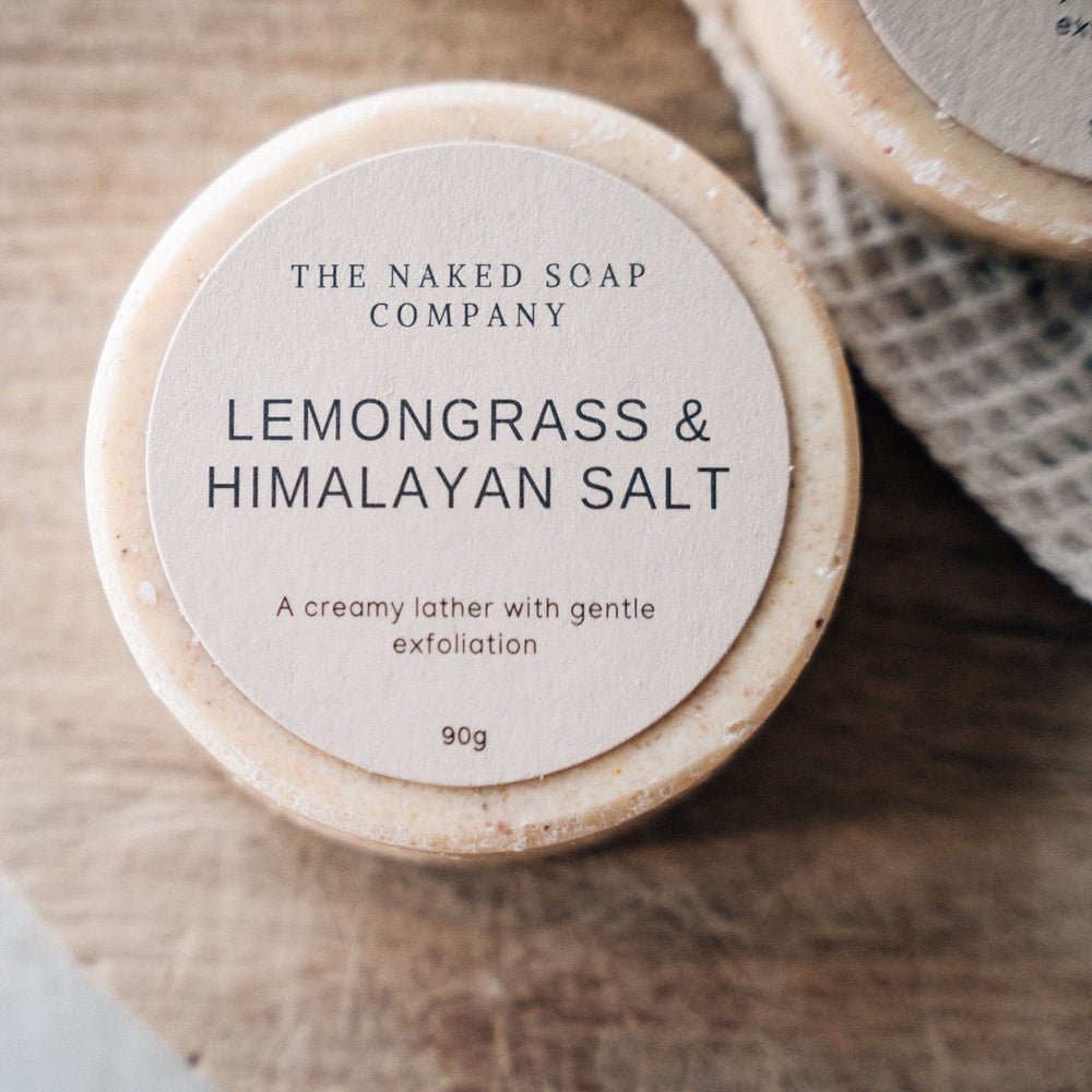 Lemongrass and Himalayan Salt Soap